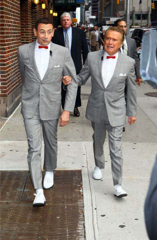 Illustration for article titled Let us take time to remember the great Pee Wee Herman & Regis Philbin crossover event of 2010